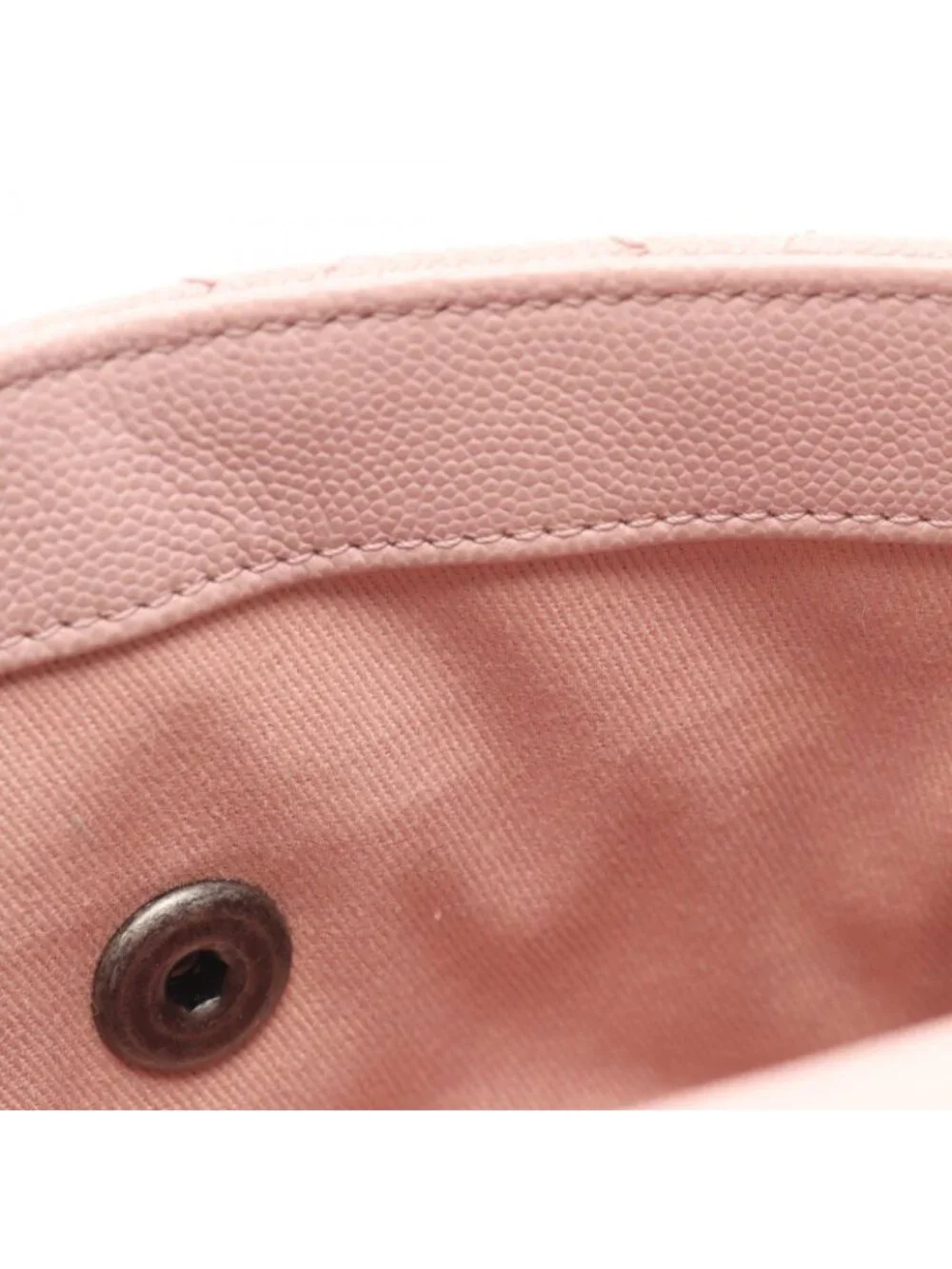 Chanel Handbag Coco Handle Flap Quilted Antique Silver 2-Way Light Pink Caviar
